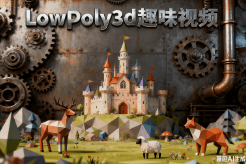 LowPoly3d趣味视频