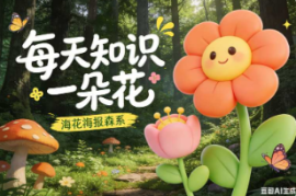每天认识一朵花【速创剪映小助手】