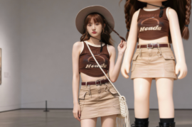 艺术展览巨型手办