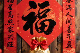 春联生成器 (“福”到了版本)