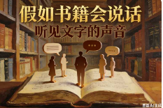 假如书籍会说话【速创剪映小助手】