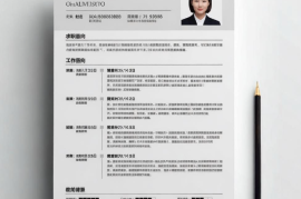 输入图片生成简历