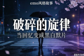 emo风格故事【速创剪映小助手】