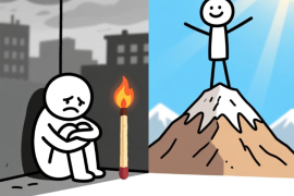 S2心态变强火柴人