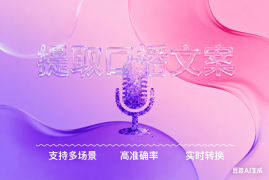 提取口播文案
