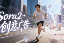 sora2创意广告【速创剪映小助手】