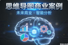 思维导图商业案例【速创剪映小助手】