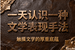 一天认识一种文学表现手法