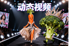 食材走秀【动态视频】豆包版本