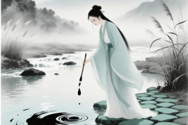 输入文案生成情感墨水古风视频