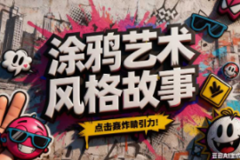 涂鸦艺术风格故事【速推剪映小助手】