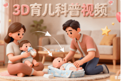 3D育儿科普视频