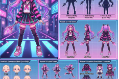 Nano banana2 角色分镜信息图