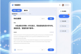 中英文翻译工作流-AI辅助生成