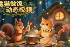 橘猫做饭动态视频【二改版本】